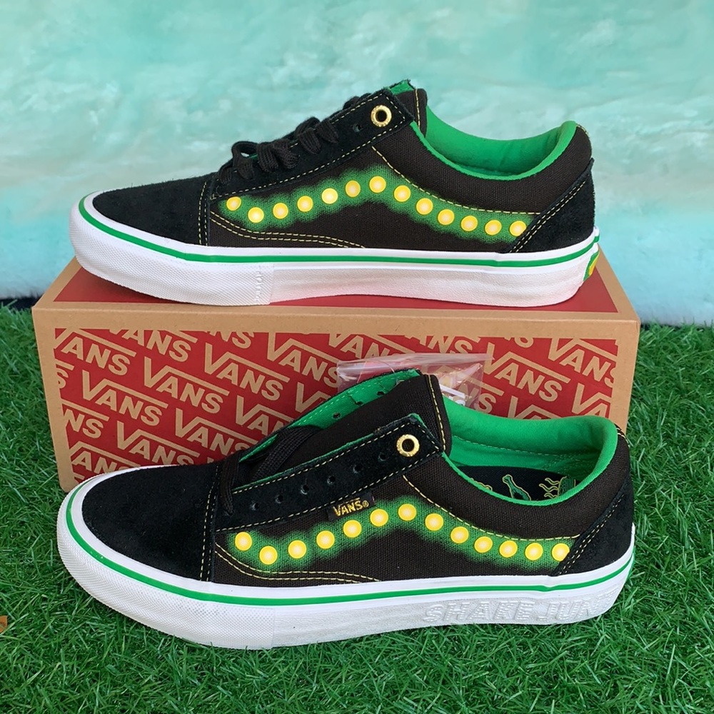 VANS OLD SKOOL PRO SHAKE JUNT Black/White WMNS - Picture 3 of 17